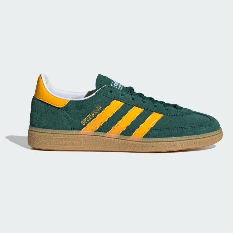 Кроссовки Adidas Originals Handball Spezial 'Collegiate Green / Crew Yellow / Gum'