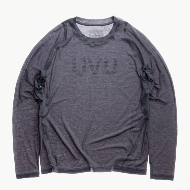 Мужской Спортивный Лонгслив UVU L/S Running T-Shirt 'Grey'