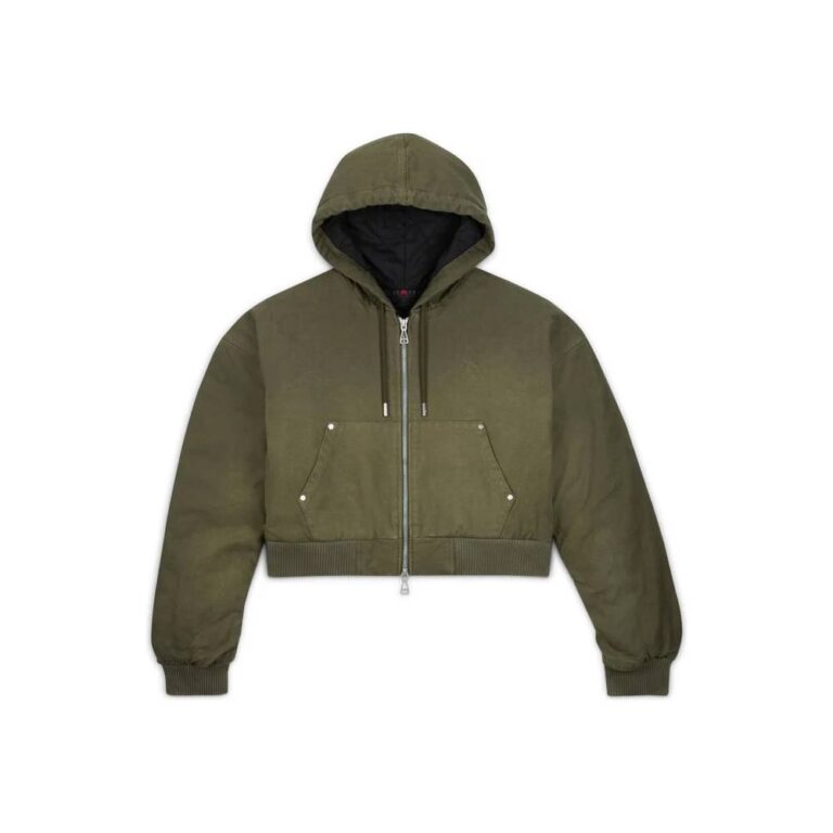 Куртка Nike Air Jordan x Travis Scott Hooded Canvas Jacket 'Cargo Khaki'