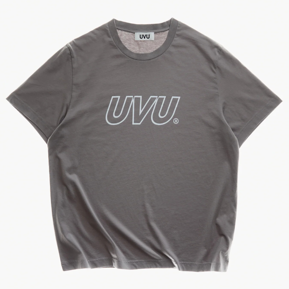 Мужская Футболка UVU Outline T-Shirt ' Washed Grey'