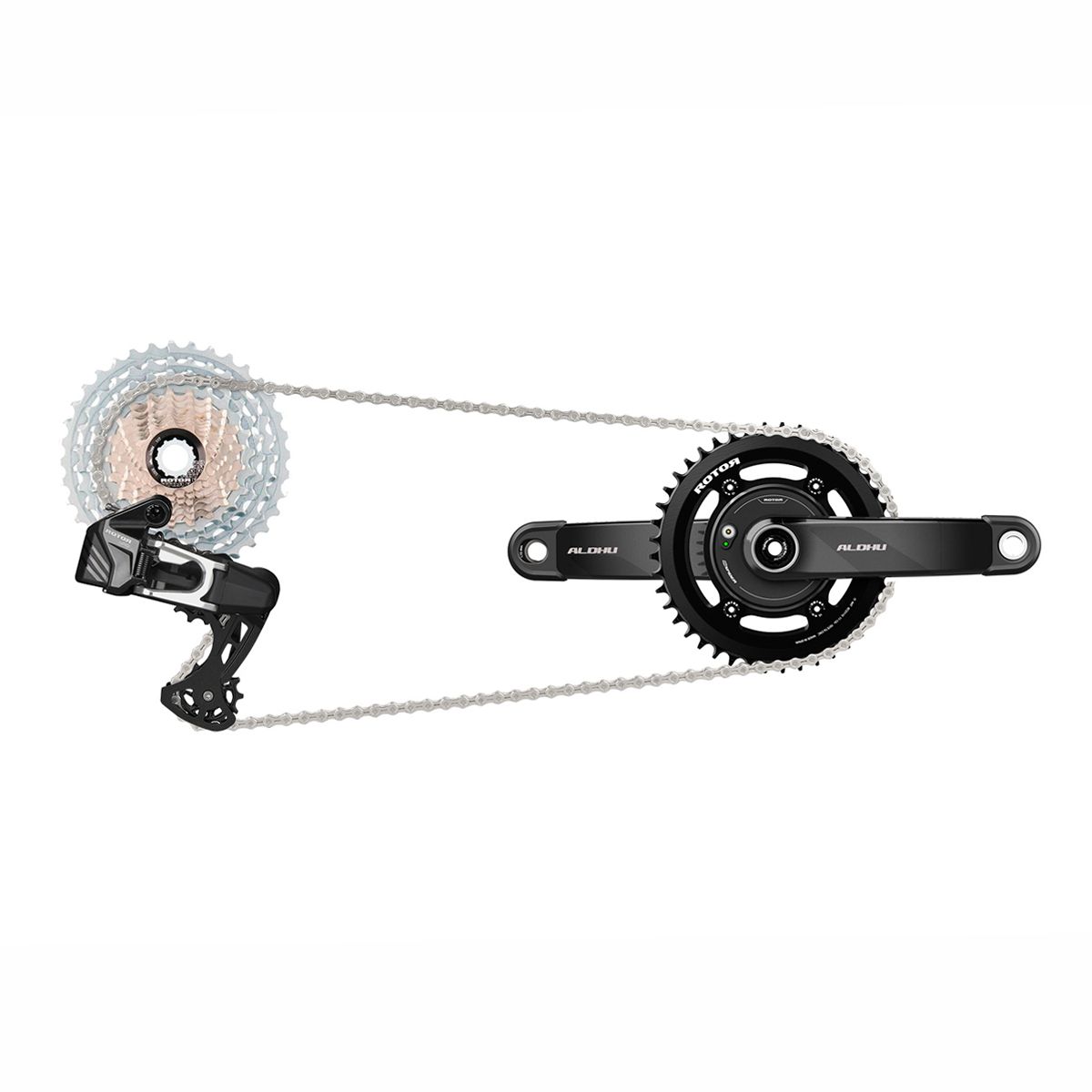 ROTOR UNO Electronic Gravel INspider Carbon Groupset