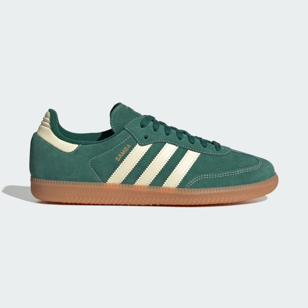 Кроссовки Adidas Samba OG 'Collegiate Green / Warm Vanilla / Gum'