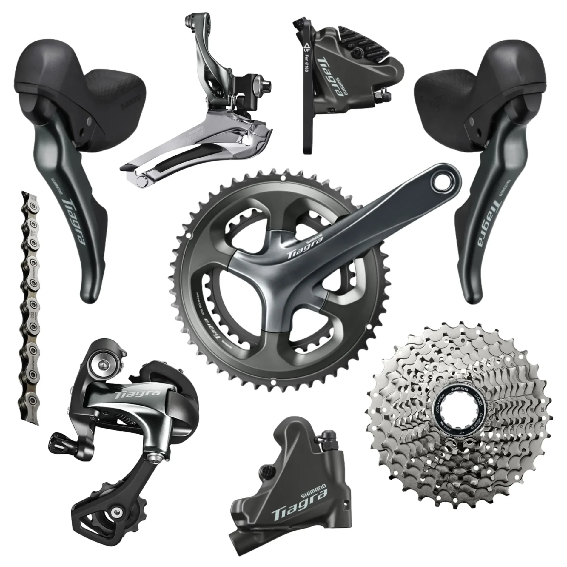 Shimano Tiagra 4700 Hydraulic Groupset 2х10-speed
