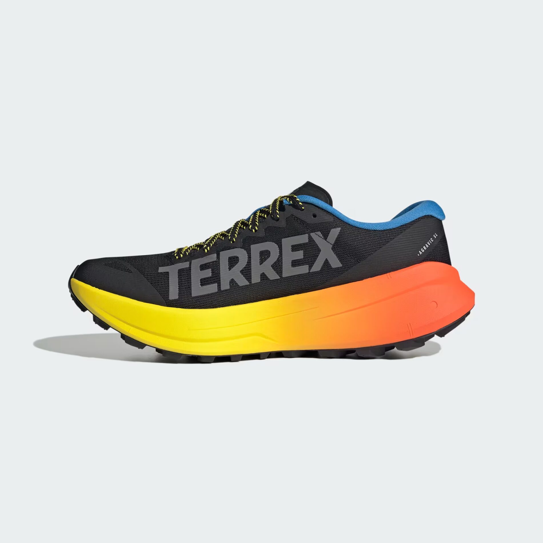 Кроссовки Adidas Terrex Agravic SL Trail Running 'Core Black / Grey Three / Semi Impact Orange'