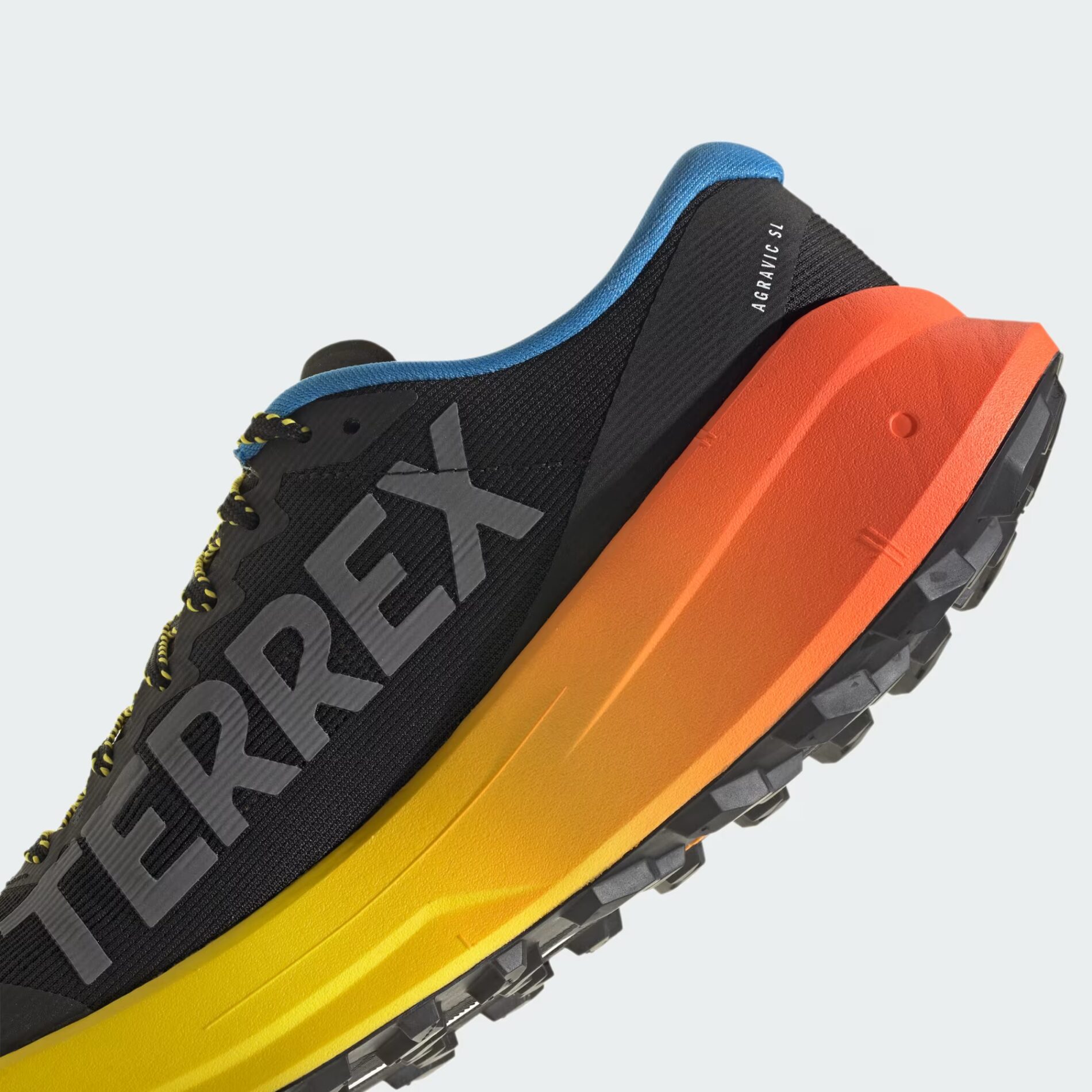 Кроссовки Adidas Terrex Agravic SL Trail Running 'Core Black / Grey Three / Semi Impact Orange'
