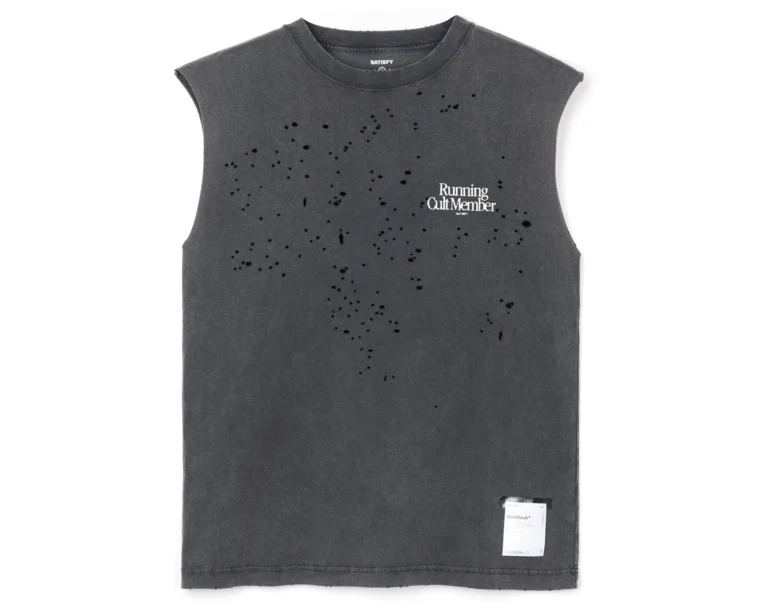 Satisfy MothTech™ Muscle Tee Aged Black
