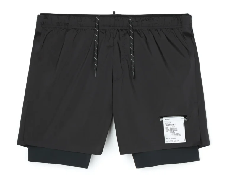 Satisfy TechSilk™ 8" Shorts Black Silk