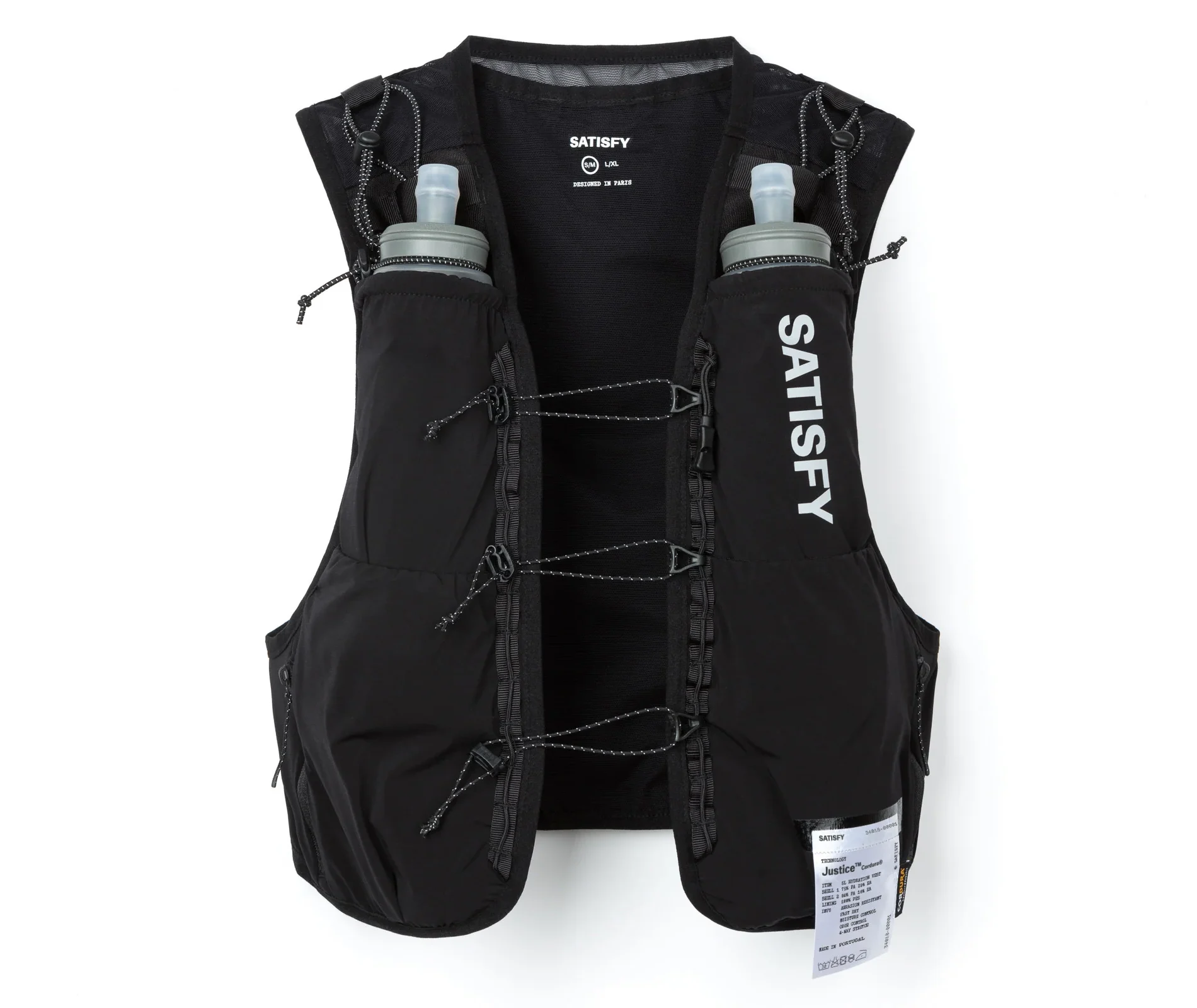 Жилет для бега Satisfy Justice&trade; Cordura&reg; 5L Hydration Vest Black