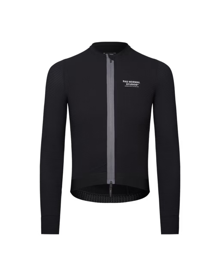 Велоджерси Pas Normal Studios Men's Escapism Long Sleeve Jersey Black