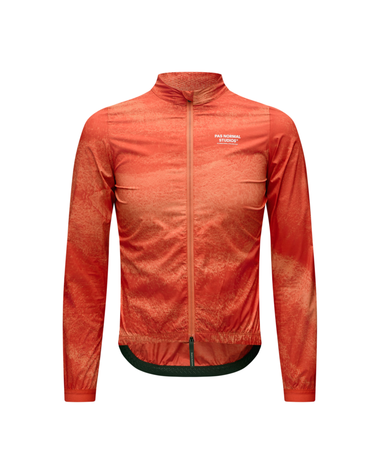 Легкая ветровка Pas Normal Studios Mechanism Stow Away Jacket Hibiscus Orange