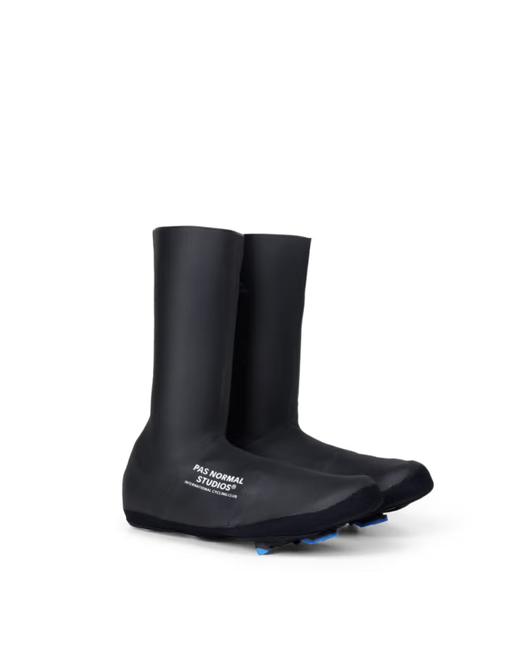 Велосипедные бахилы Pas Normal Studios Logo Heavy Overshoes Black