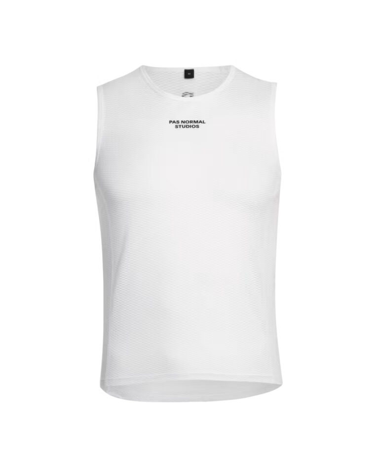 Базовый слой Pas Normal Studios Men's Sleeveless Base Layer White