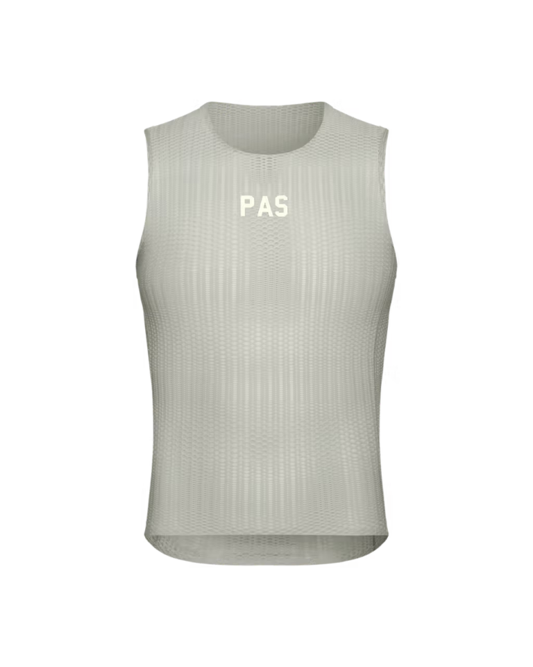 Pas Normal Studios Men's PAS Mechanism Pro Sleeveless Baselayer Light Grey