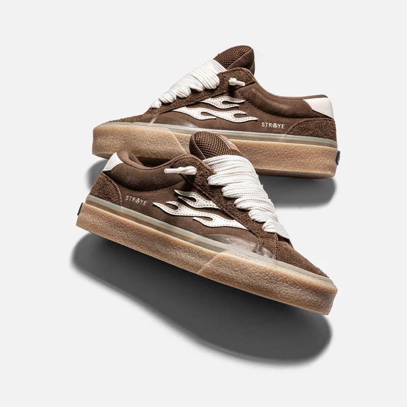 Кеды STRAYE Logan Puff 'Brown Crepe'