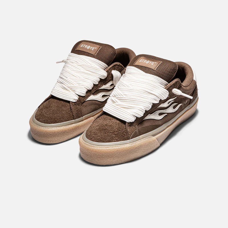 Кеды STRAYE Logan Puff 'Brown Crepe'