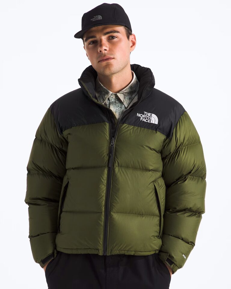 The North Face Men’s 1996 Retro Nuptse Jacket Woodland Green/TNF Black