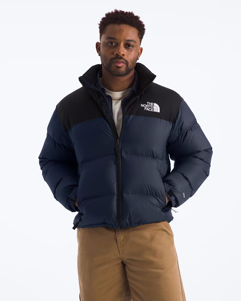 The North Face Men’s 1996 Retro Nuptse Jacket Summit Navy/TNF Black