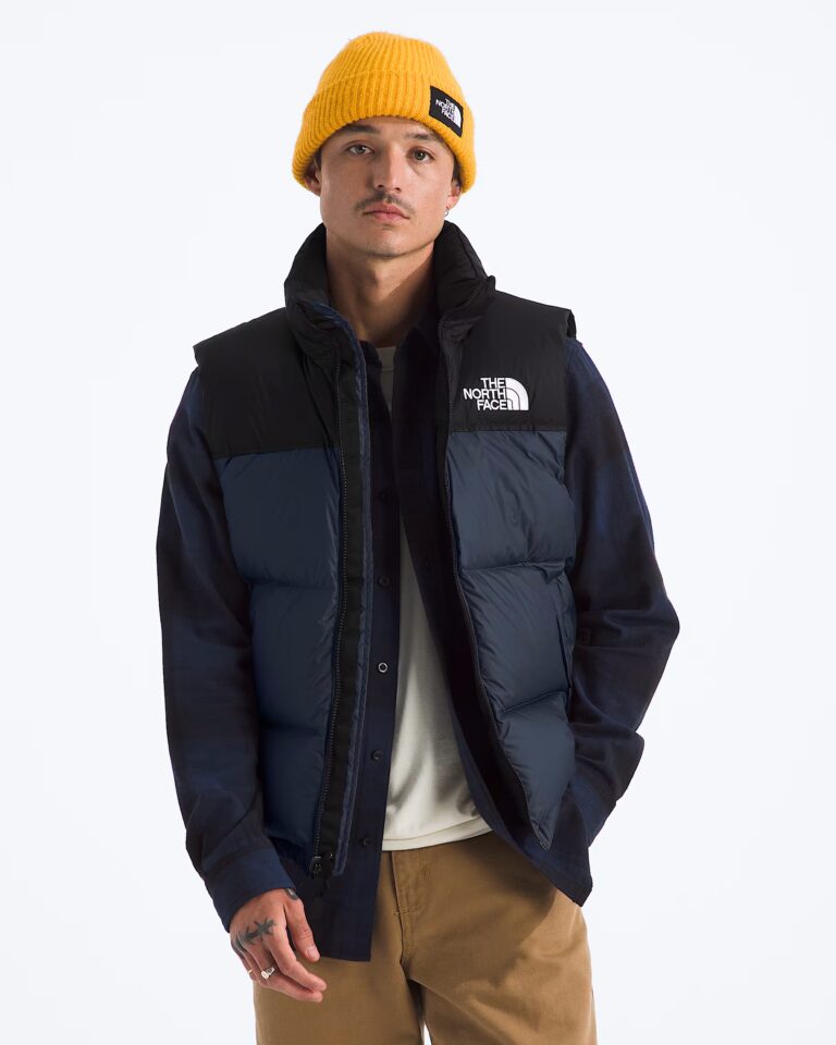 The North Face Men’s 1996 Retro Nuptse Vest Summit Navy/TNF Black