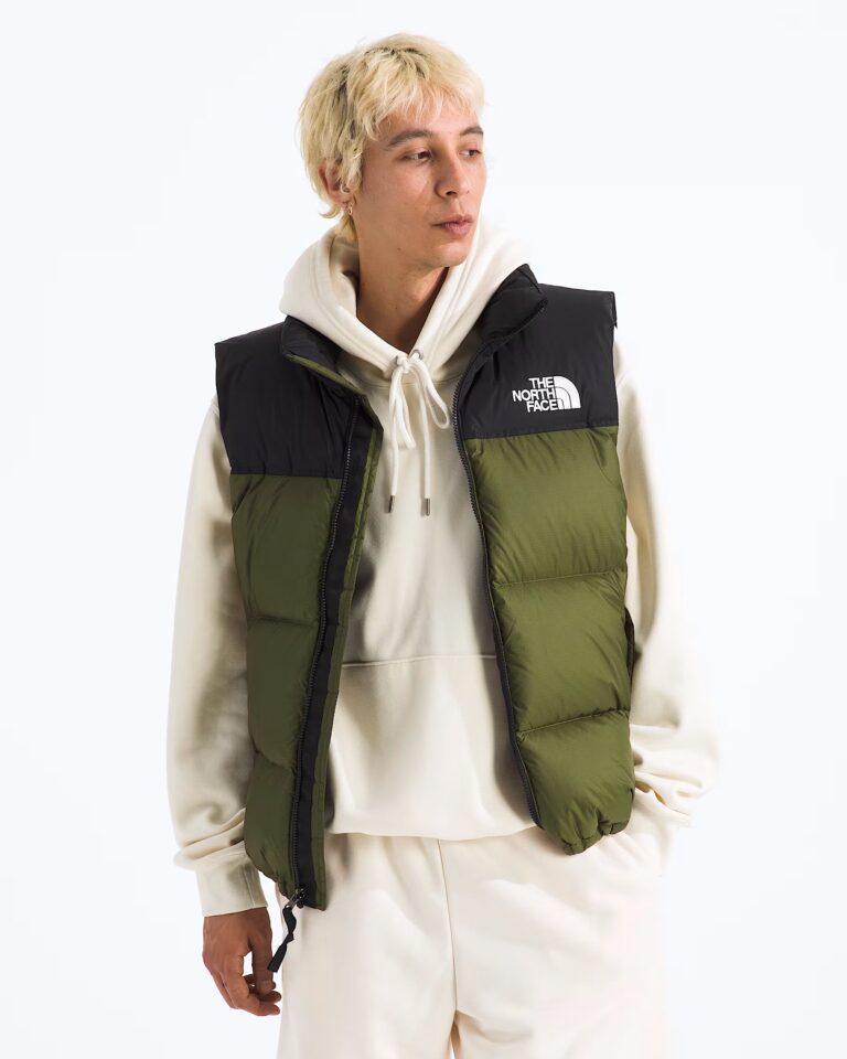 Жилет The North Face Men’s 1996 Retro Nuptse Vest Woodland Green/TNF Black