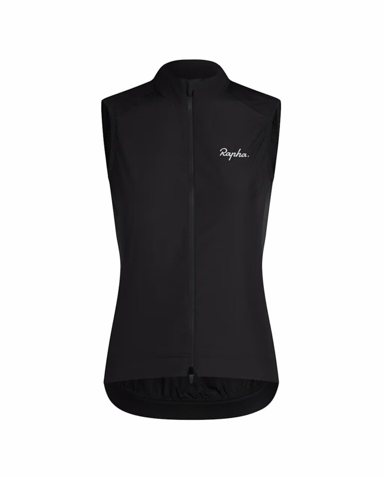 Легкий ветрозащитный жилет Rapha Women's Core Gilet Black/White