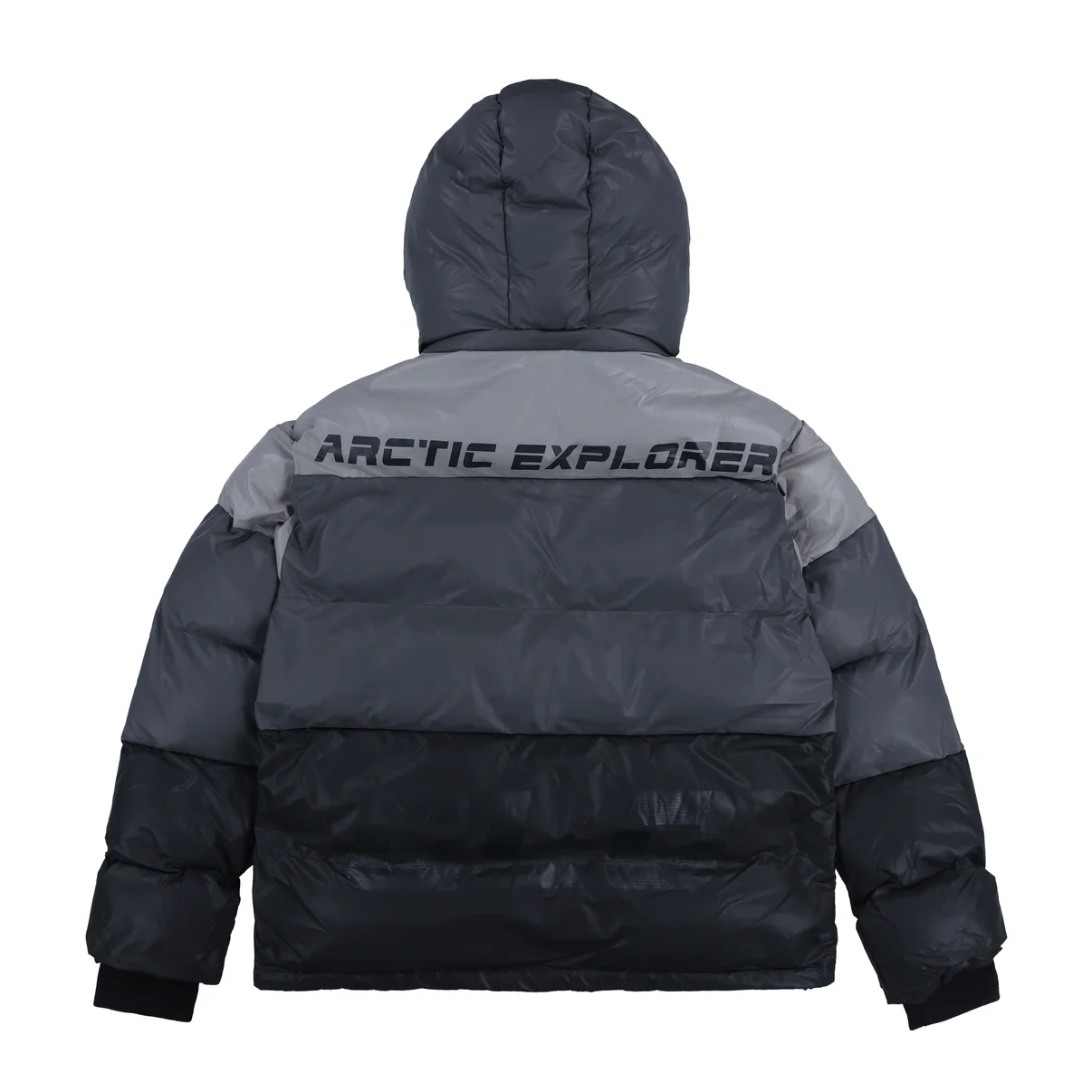 Куртка-пуховик Glo Gang Arctic Explorer Puffer Jacket Black/Grey