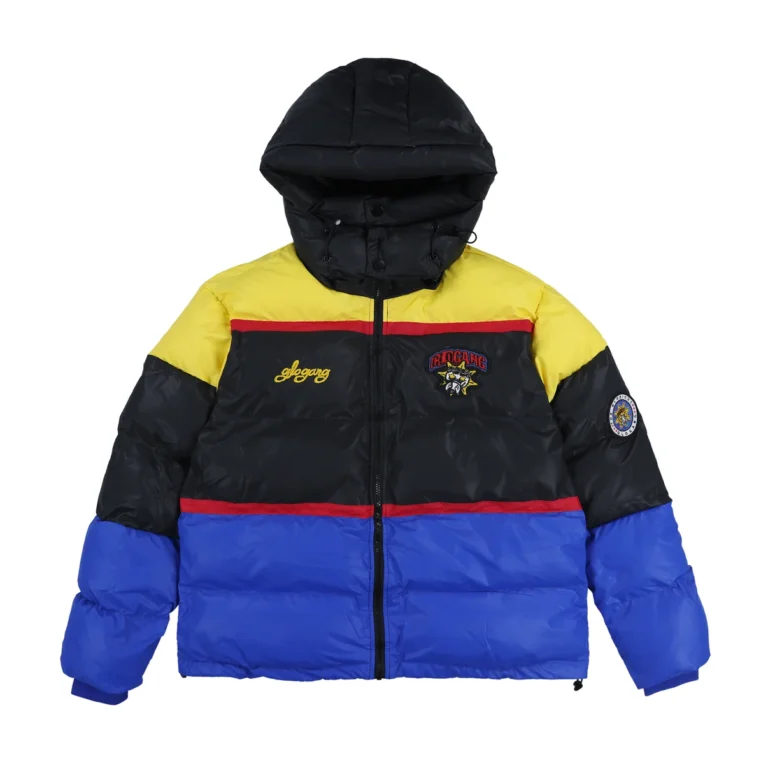 Куртка-пуховик Glo Gang Arctic Explorer Puffer Jacket Blue/Yellow