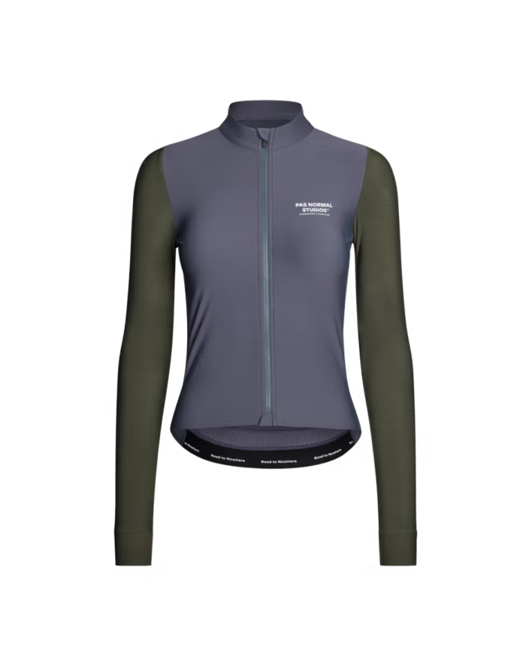 Джерси с длинным рукавом Pas Normal Studios Women's Mechanism Long Sleeve Jersey Steel / Dark Olive