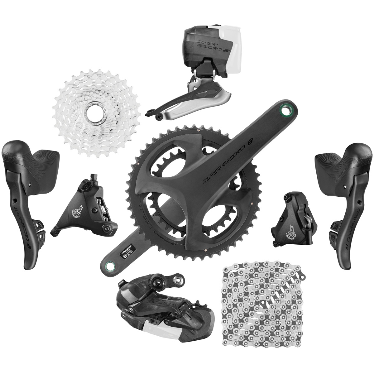Групсет Campagnolo Super Record S WRL Groupset 2x12-speed