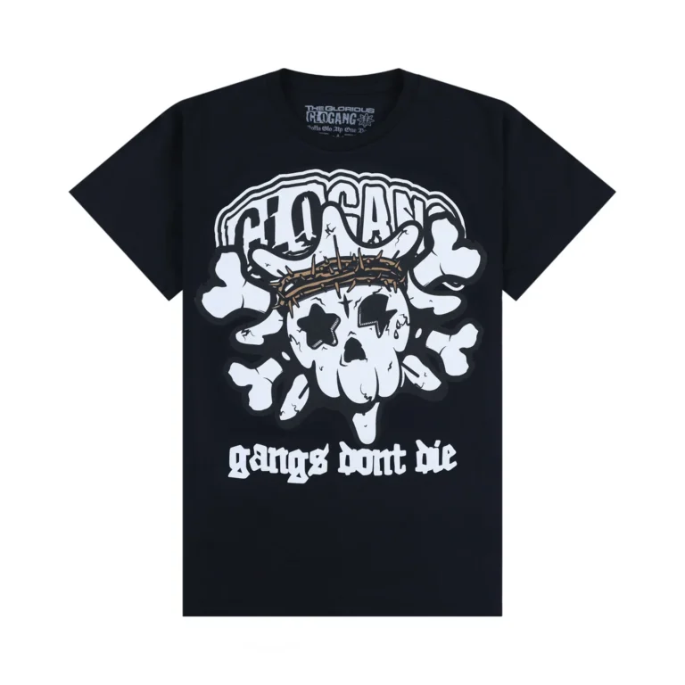 Футболка Glo Gang Gangs Don't Die Tee Black