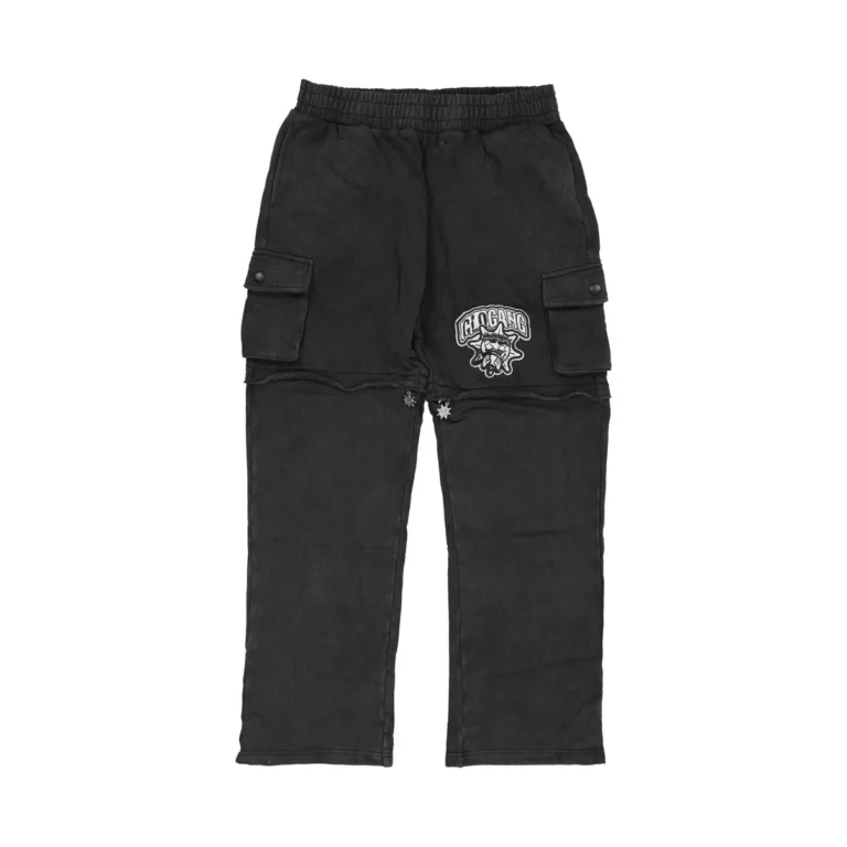 Брюки карго Glo Gang Glo Gang Cargo Zip Off Sweatpant Black