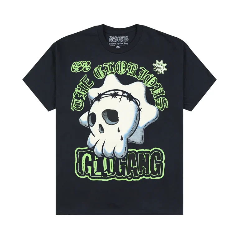 Футболка Glo Gang The Glorious Skull Tee Black
