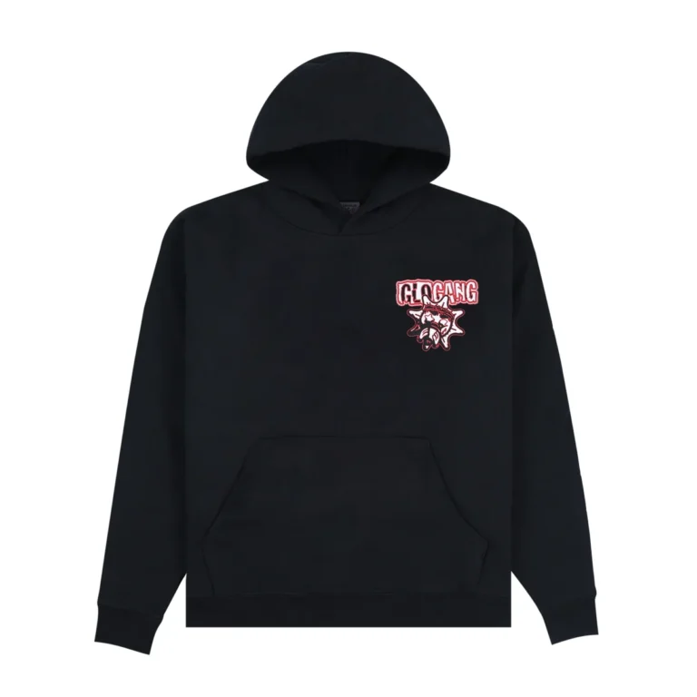 Худи Glo Gang Glo Sun Logo 2025 Infrared Hoodie Black
