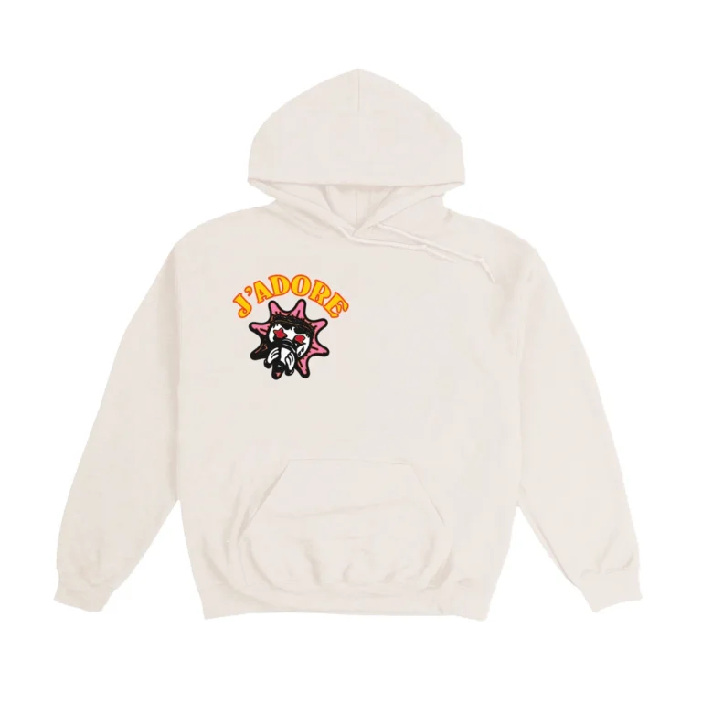 Худи Glo Gang J'Adore Hoodie Cream