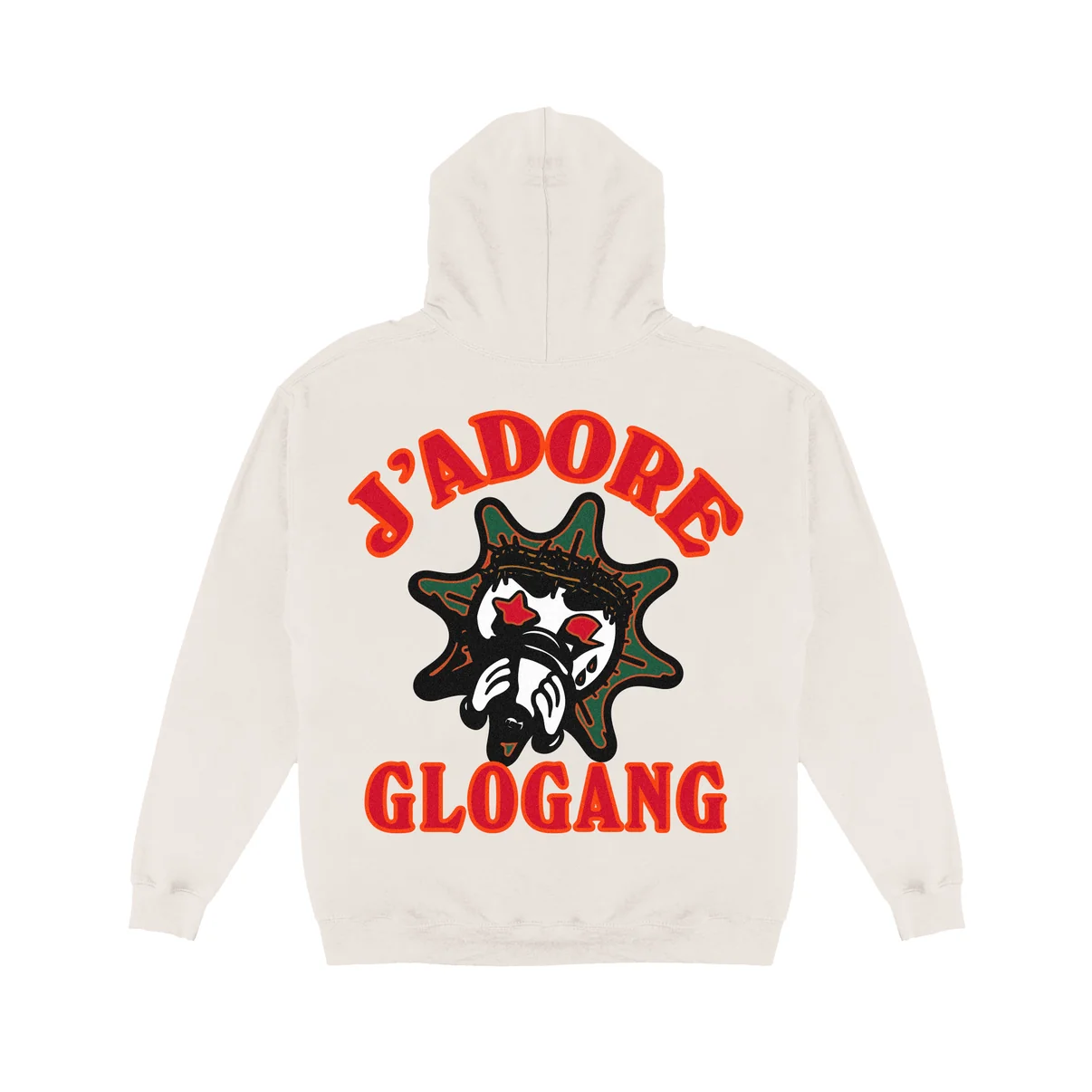 Худи Glo Gang J'Adore Hoodie Cream