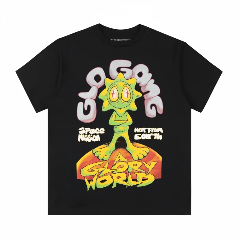 Футболка Glo Gang Space Mission Tee Black