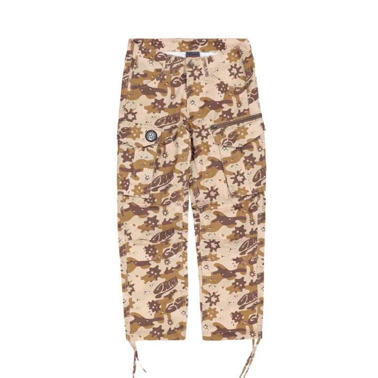 Брюки карго Glo Gang Side Zip Tapered Pant Tan Camo