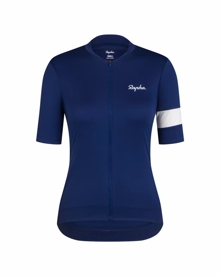 Джерси Rapha Women’s Core Jersey Blue/White Stripe