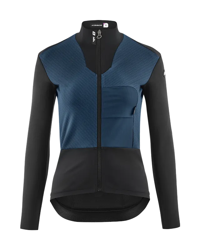 Куртка велосипедная женская ASSOS DYORA R HABU Winter Jacket S11 Petrol Blue