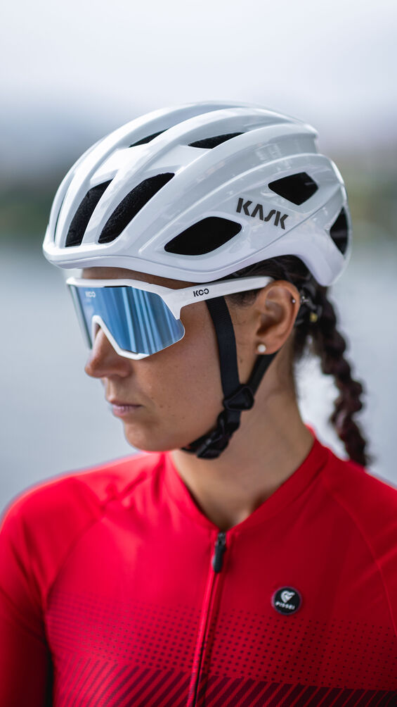 Шлем велосипедный KASK Mojito³ Yellow Fluo
