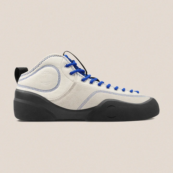 Кеды для скейтборда Village PM 1PM Mid Cream - Blue