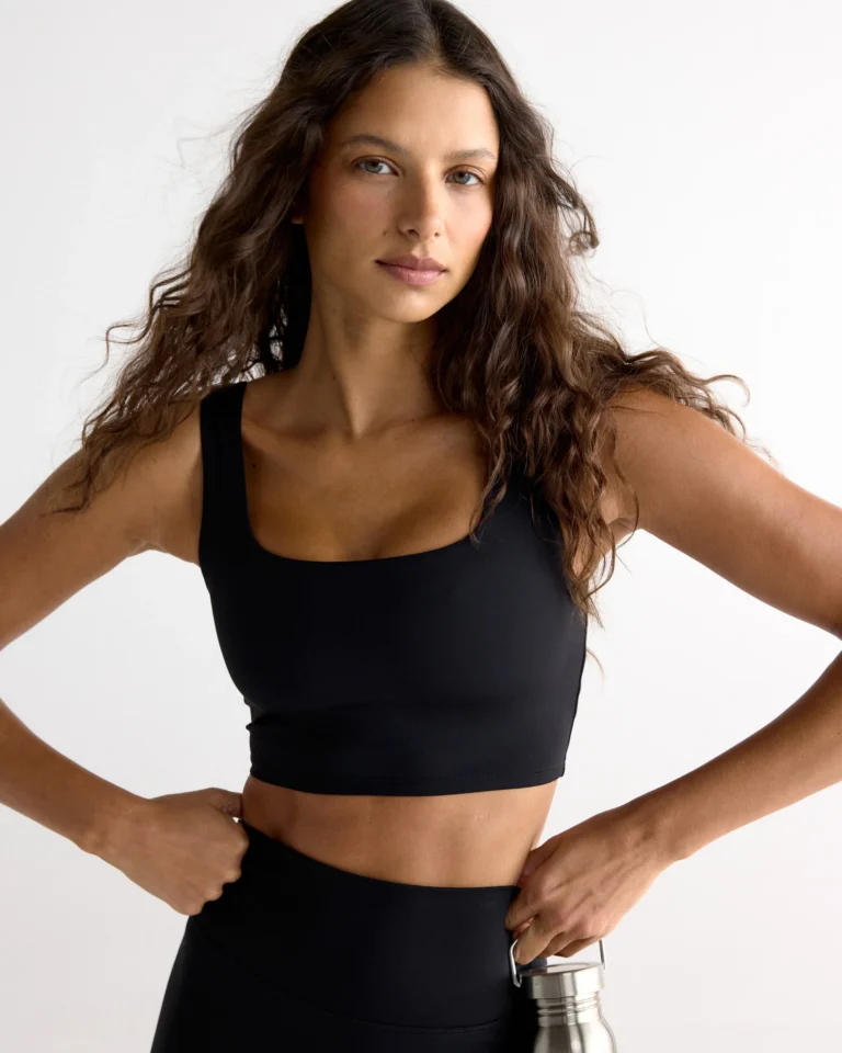 Adanola Ultimate Square Neck Bra - Black
