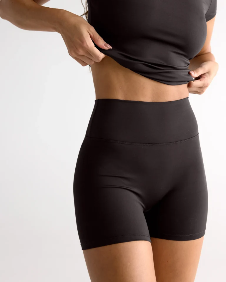Adanola Ultimate Ultra Crop Shorts Coffee Bean
