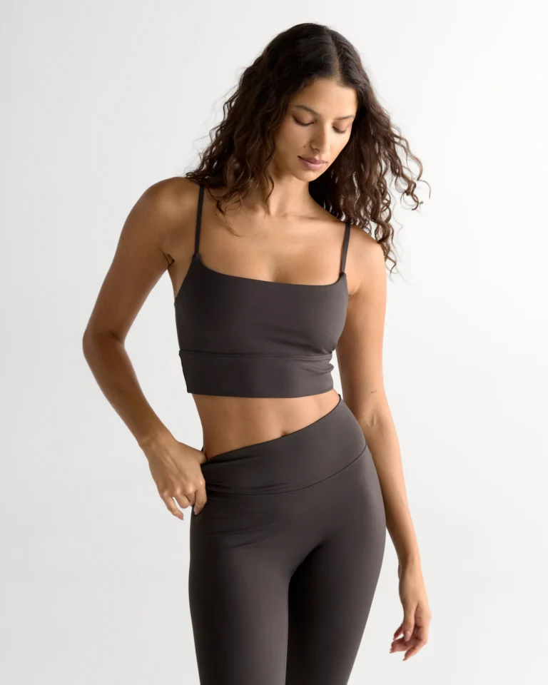 Adanola Ultimate Tank Bra - Coffee Bean