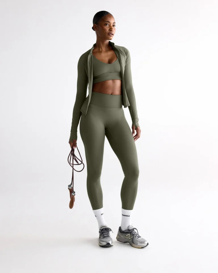 Adanola Ultimate Leggings Olive Green