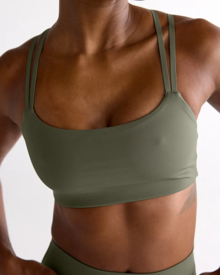 Adanola Ultimate Cross Back Bra - Olive Green