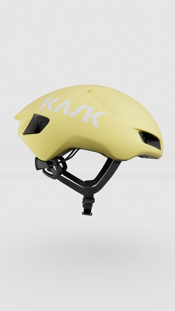 Шлем велосипедный KASK Utopia Y Celestial Yellow Matt