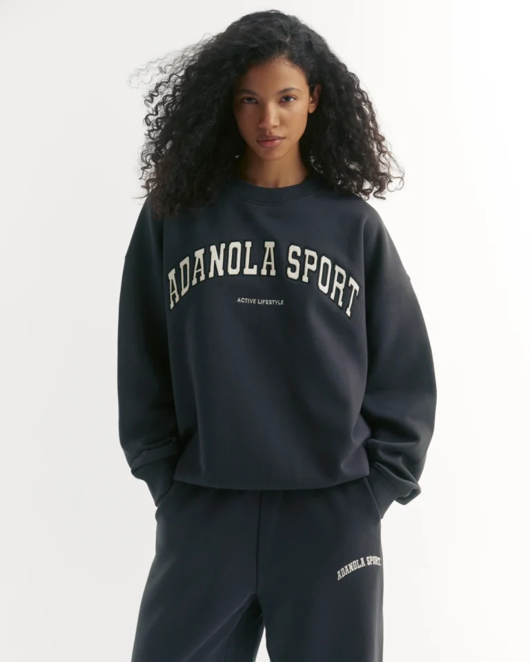 Adanola AS Oversized Sweatshirt Midnight Blue