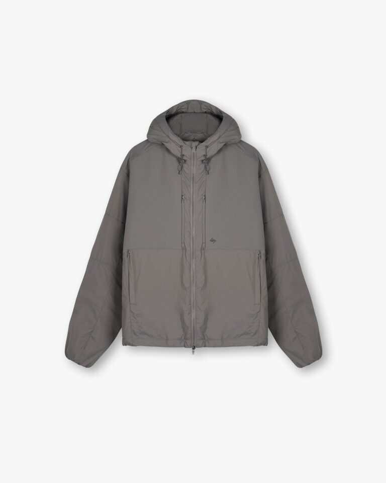 Куртка ветровка для бега REPRESENT 247 247 Panelled Insulated Jacket 2Steel