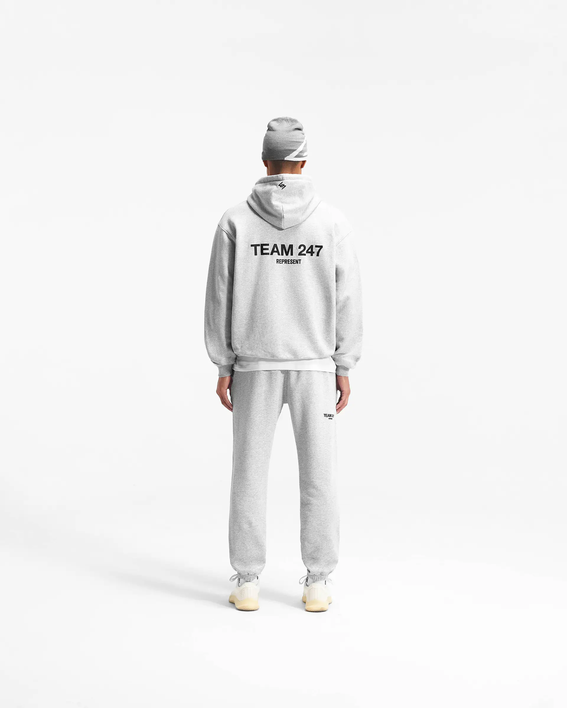 Худи толстовка REPRESENT 247 Team 247 Oversized Hoodie Team 247 Oversized Hoodie Ash Grey