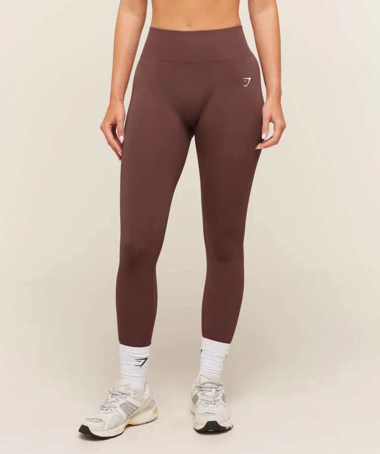 Леггинсы GymShark Everyday Seamless Leggings Espresso Brown